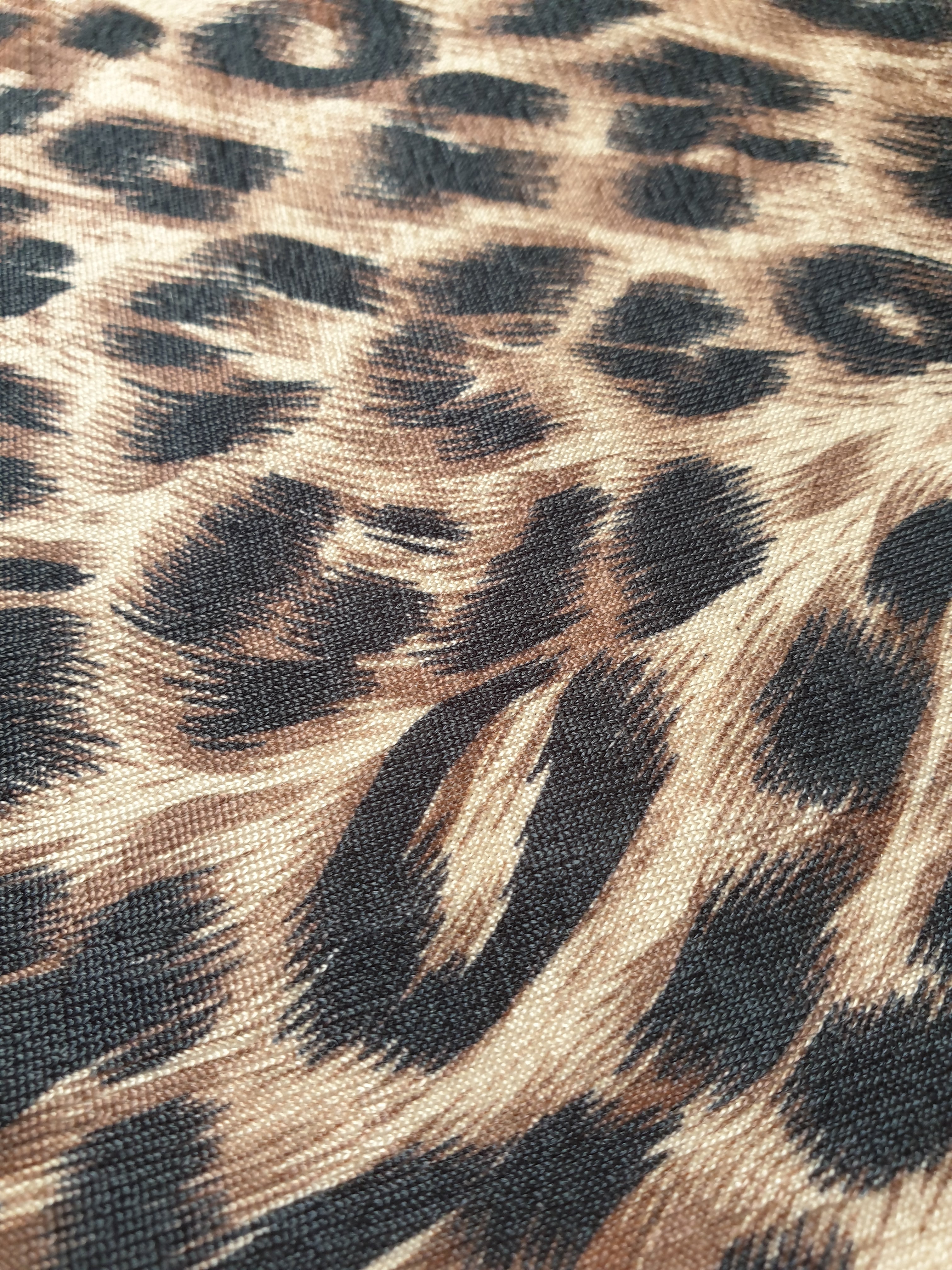 Vintage 90s Slinky 'Wetseal" Leopard Print Top