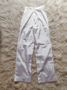 Vintage 1970s/80s White Wide Leg Flares
