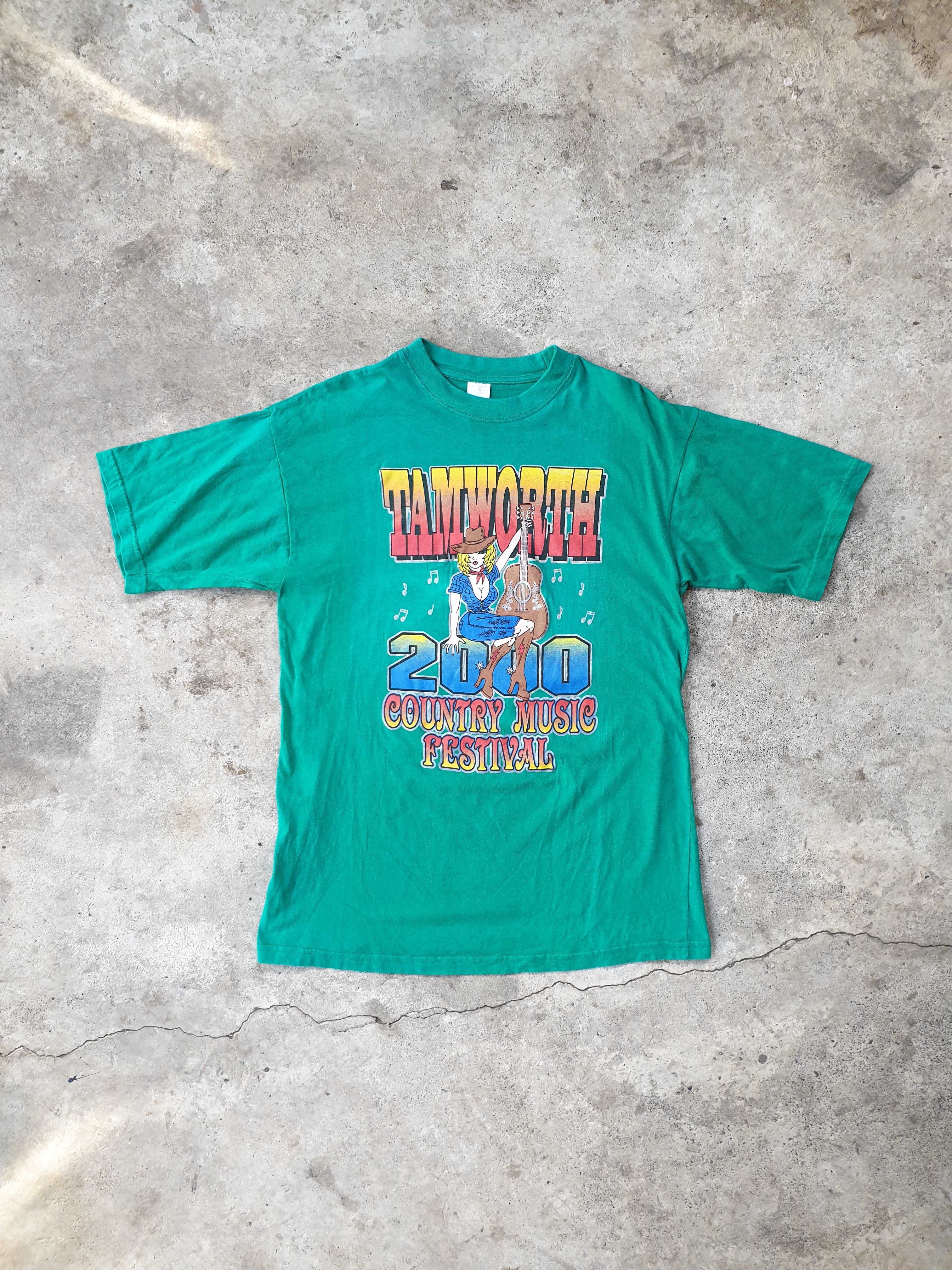 Vintage 'Tamworth Music Festival' 2000 Pinup Tshirt