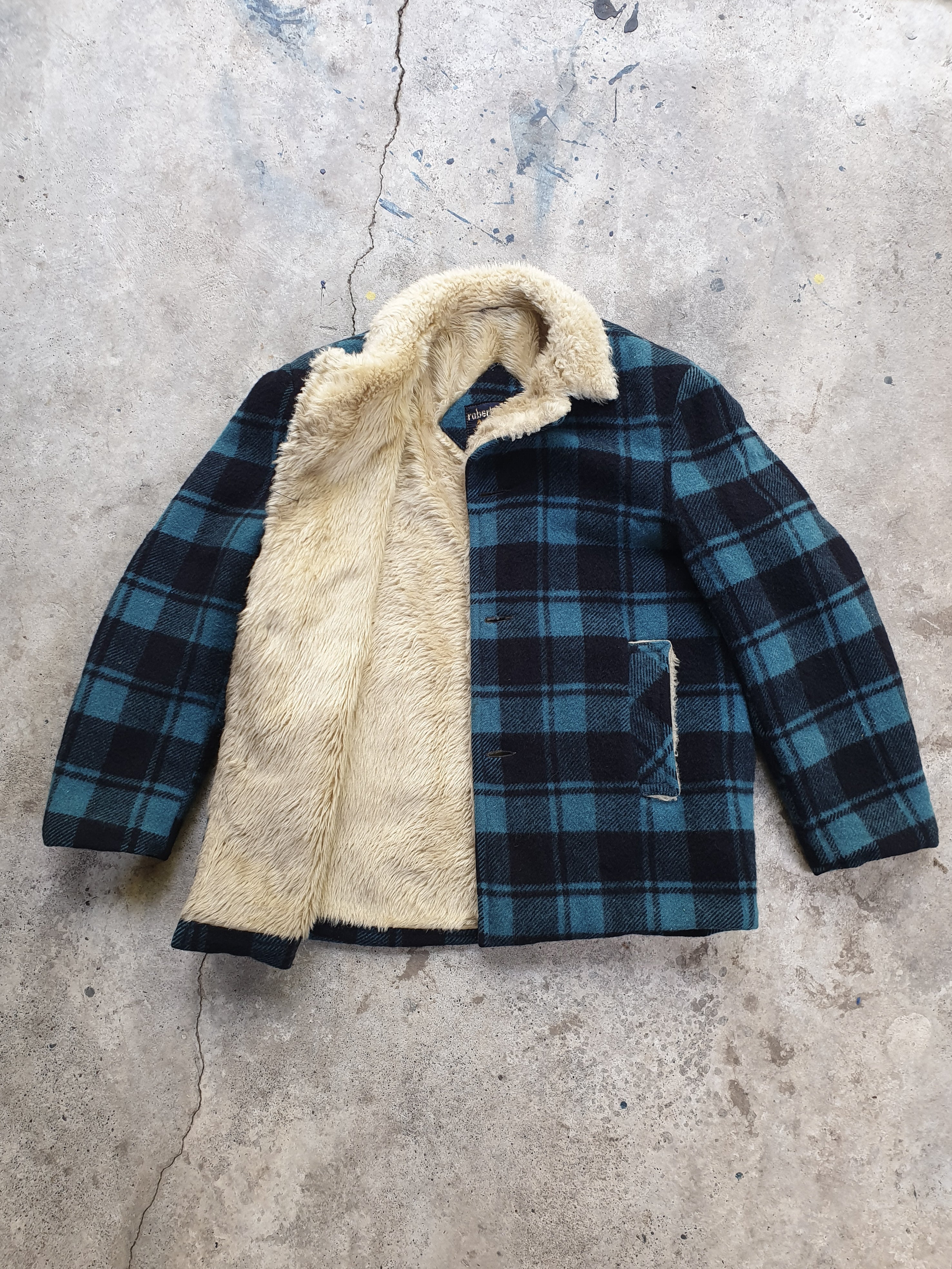 Vintage Plaid Lumberjack Jacket