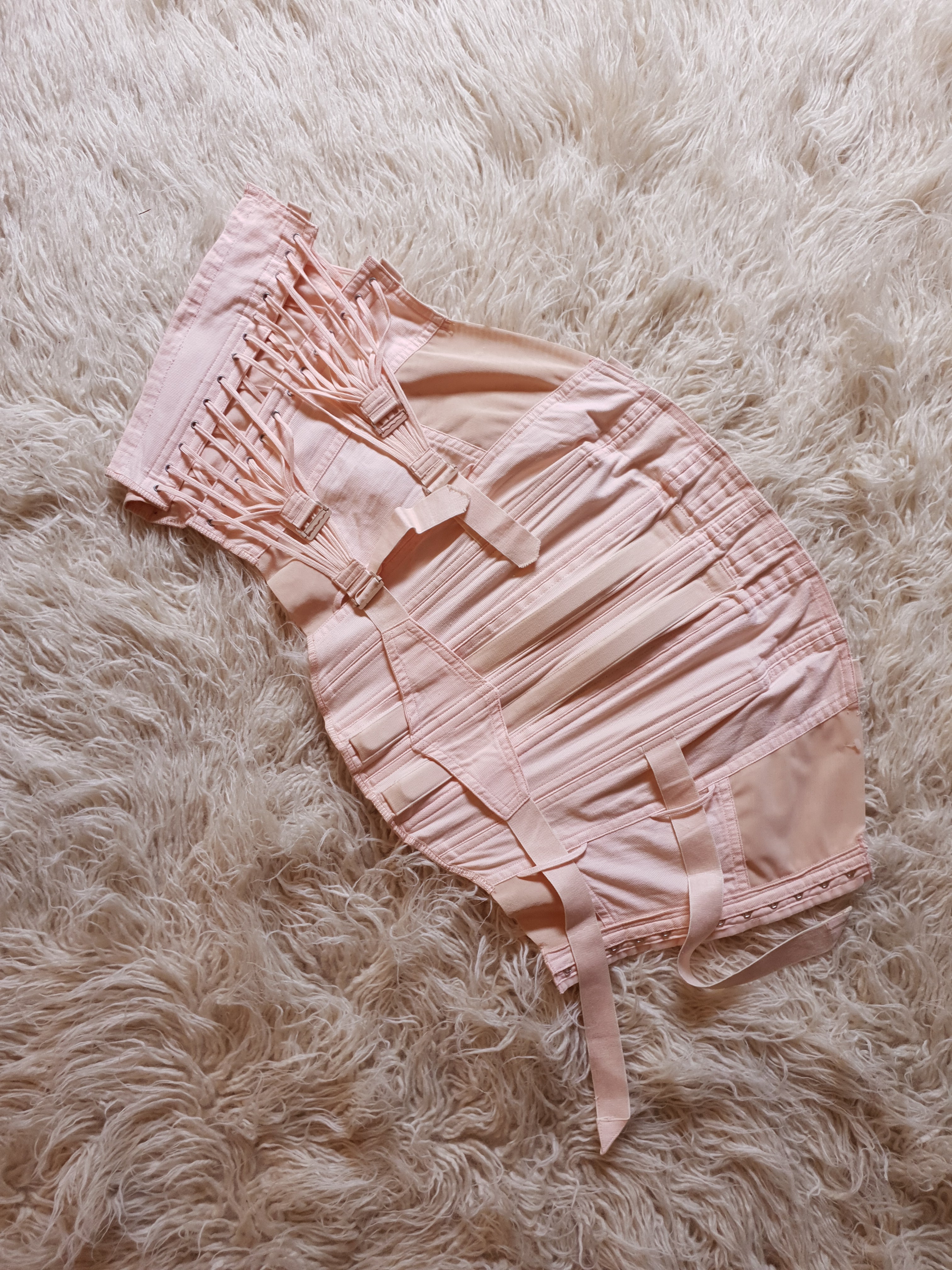 Vintage Pink 1950s/60s Underbust Corset/Girdle