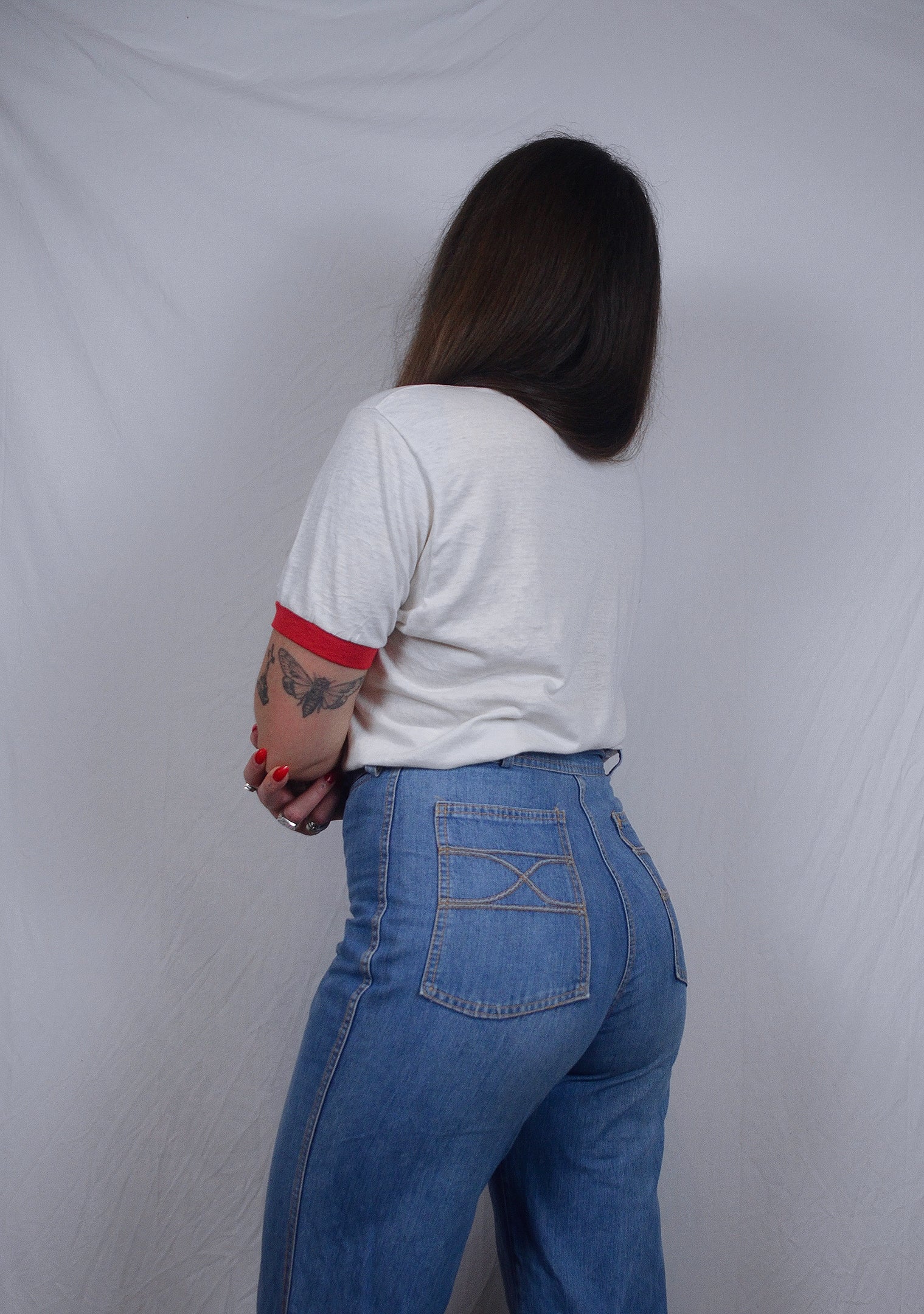 Vintage 1980s Brewskey Ringer Tee