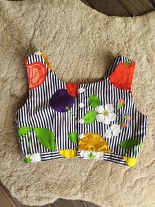 Vintage 70s/80s Fruit Salad 2 Piece Set