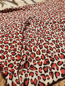 Vintage 90s/00s Leopard Print Mini Skirt