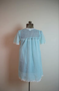 Vintage 60s Babydoll slip & gown set