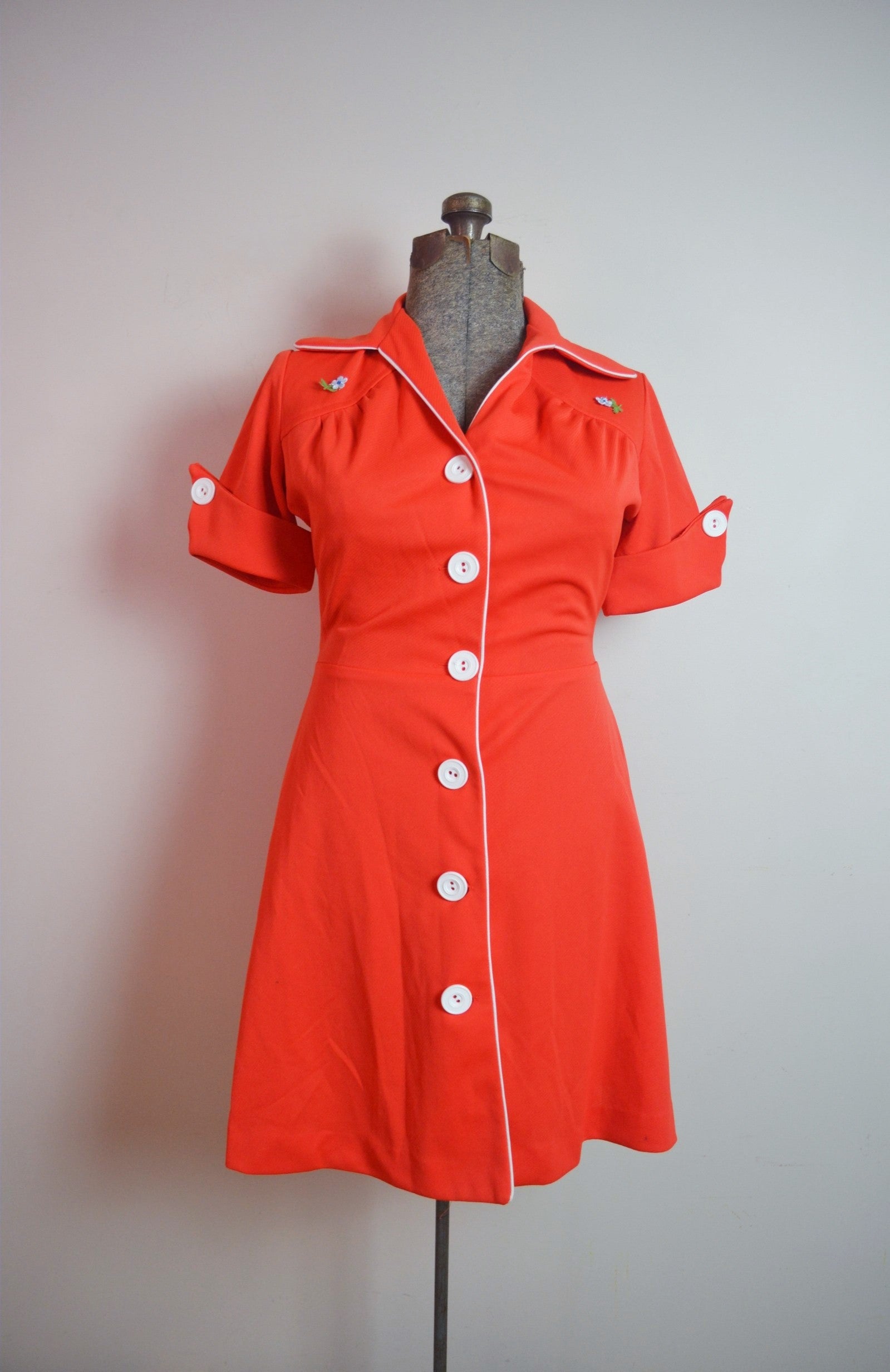 Vintage 1970s Mini Dress